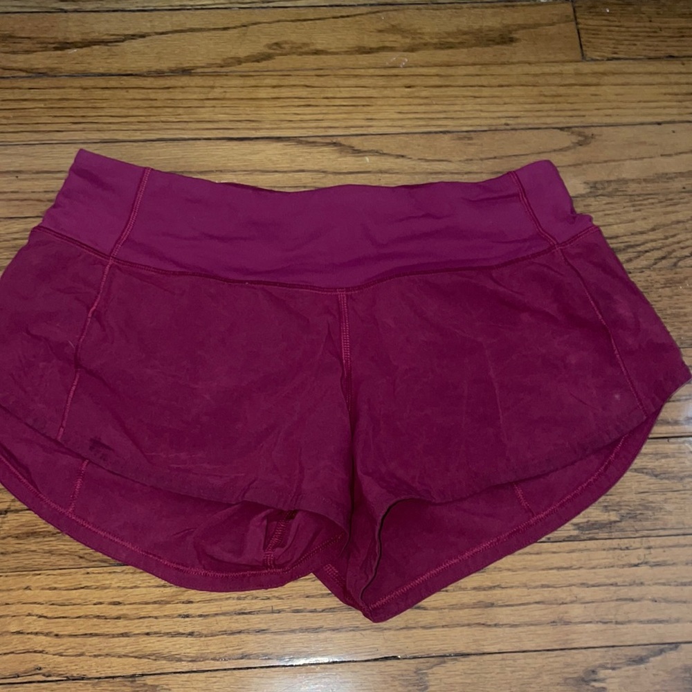 Rare Lululemon Speed up Shorts
